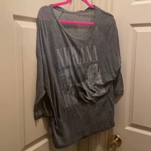 Chaser grey Women’s-Nirvana top size M